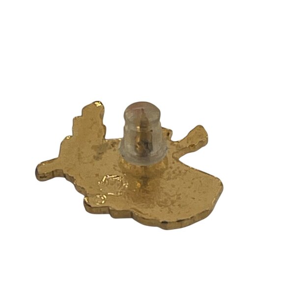 Freemason USA Statue Of Liberty Lapel Pin Enamel Gold Tone Masonic Symbol Badge - Picture 6 of 8